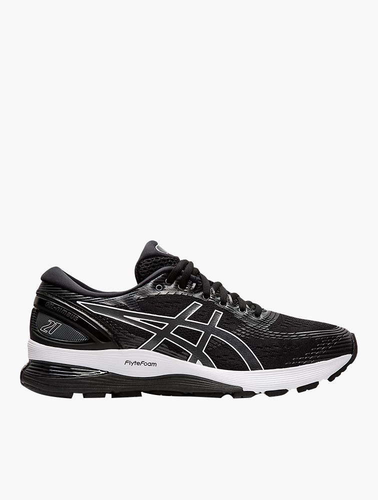 MyRunway Shop Asics Black Dark Grey Gel Nimbus 21 Running